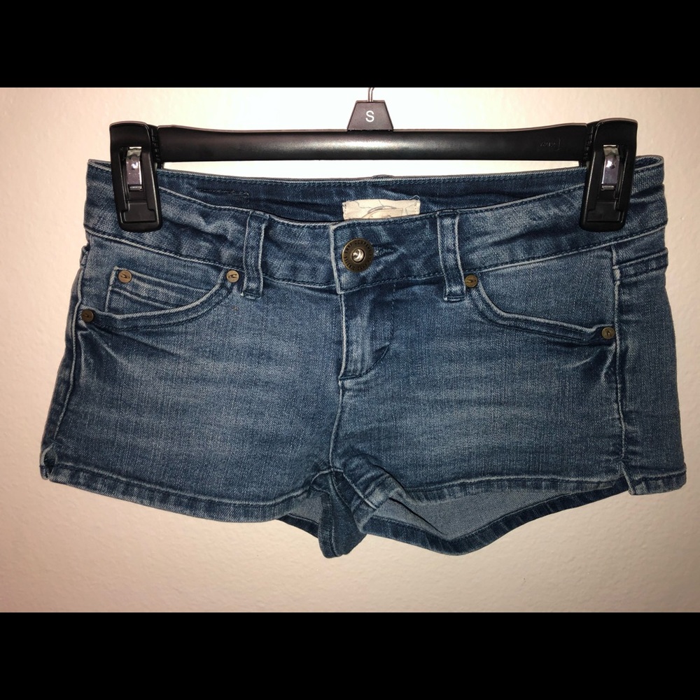 Dark Denim Shorts